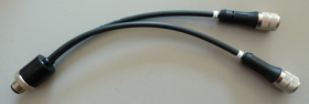 Y-cable 2x analog